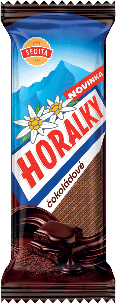 Oplatka Horalky čokoládové