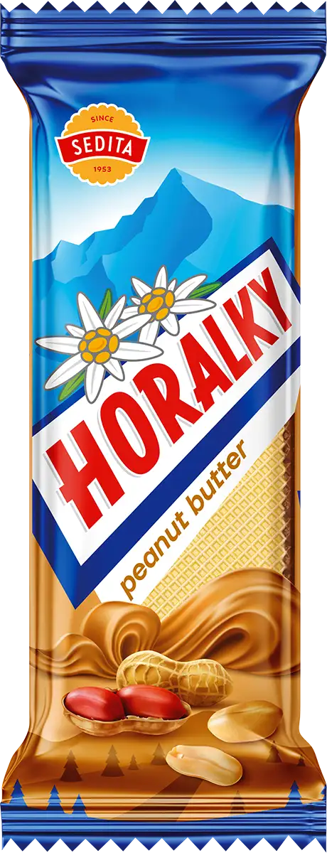Oplatka Horalky Peanut butter